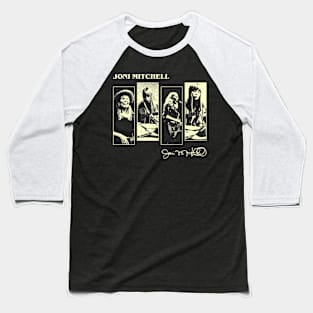 Joni Mitchell Retro Baseball T-Shirt